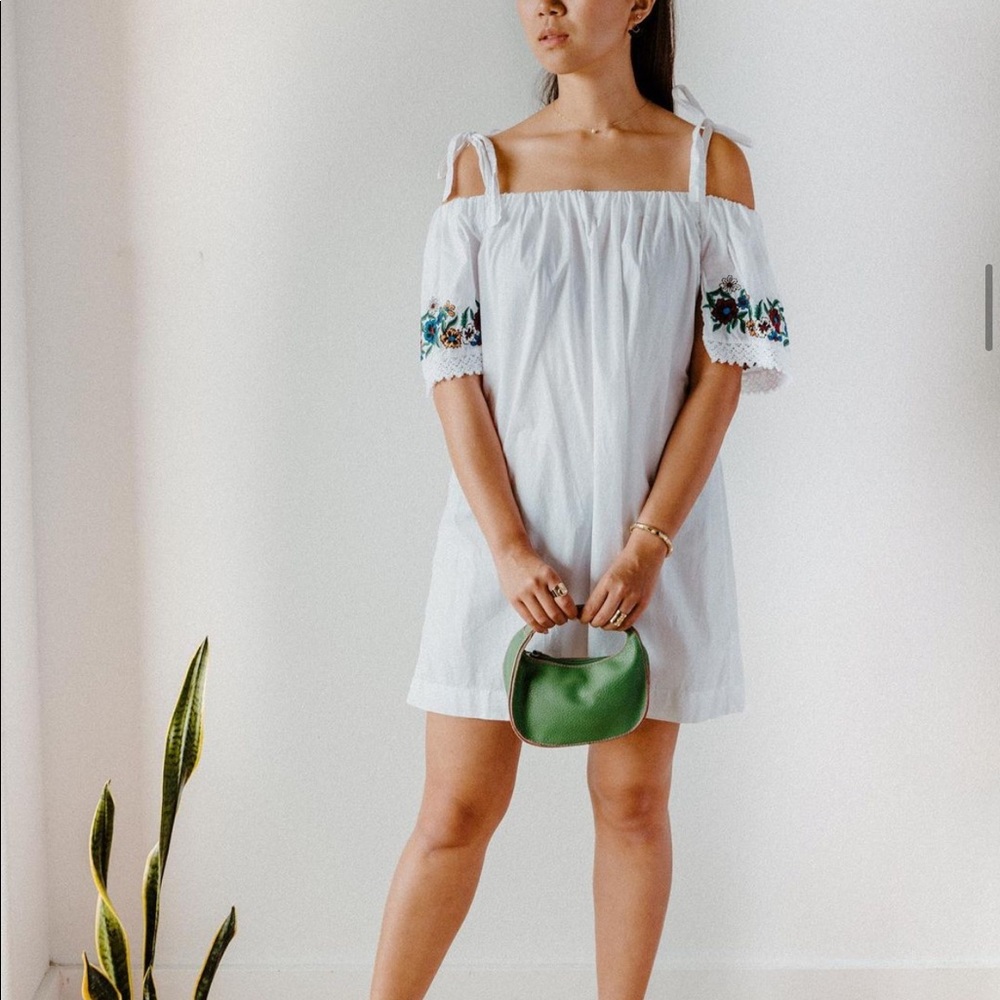 Top shop off shoulder dress